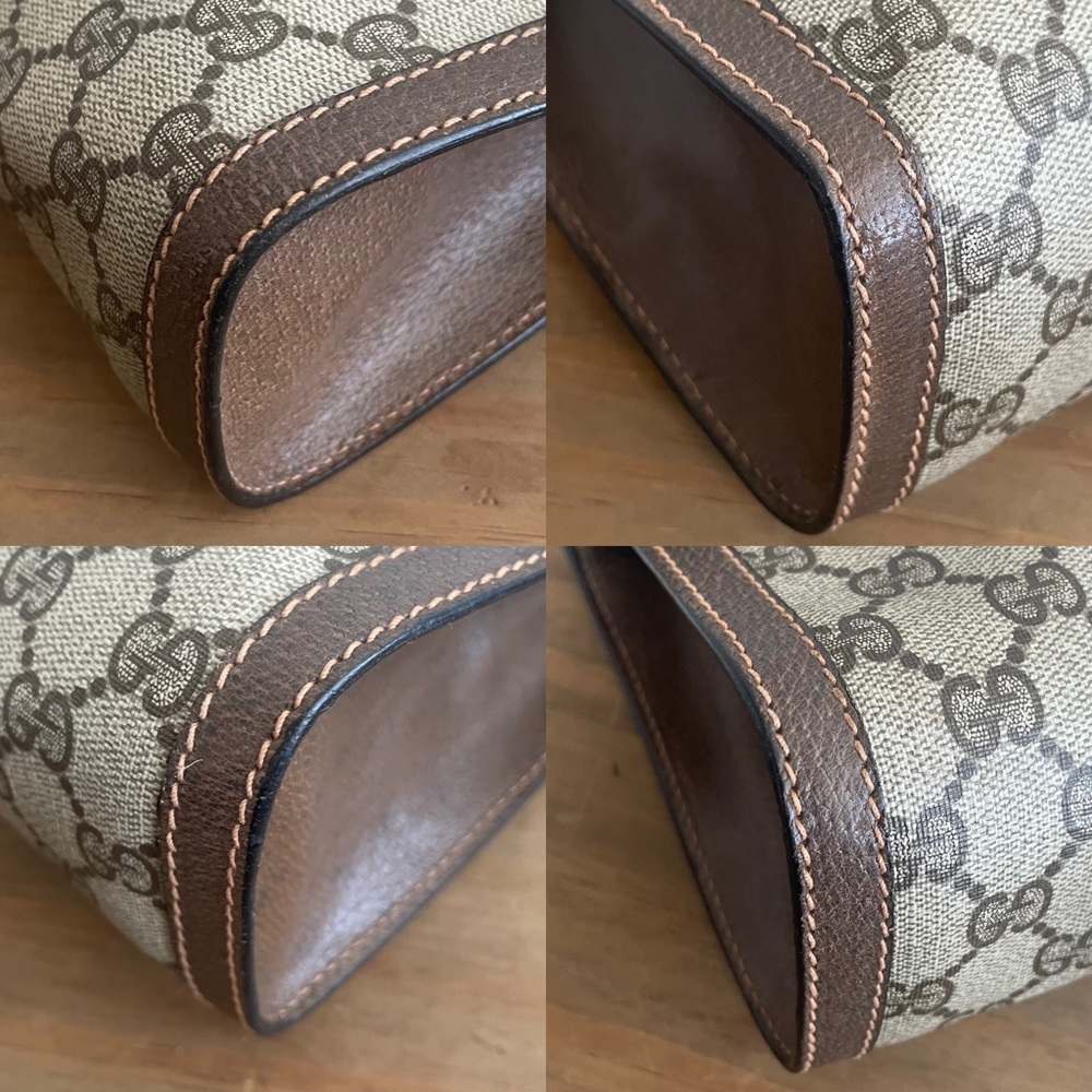 🔴SOLD🔴Gucci Ophidia Sherry Line Supreme GG Monogram Clutch Bag, - Picture 4 of 17